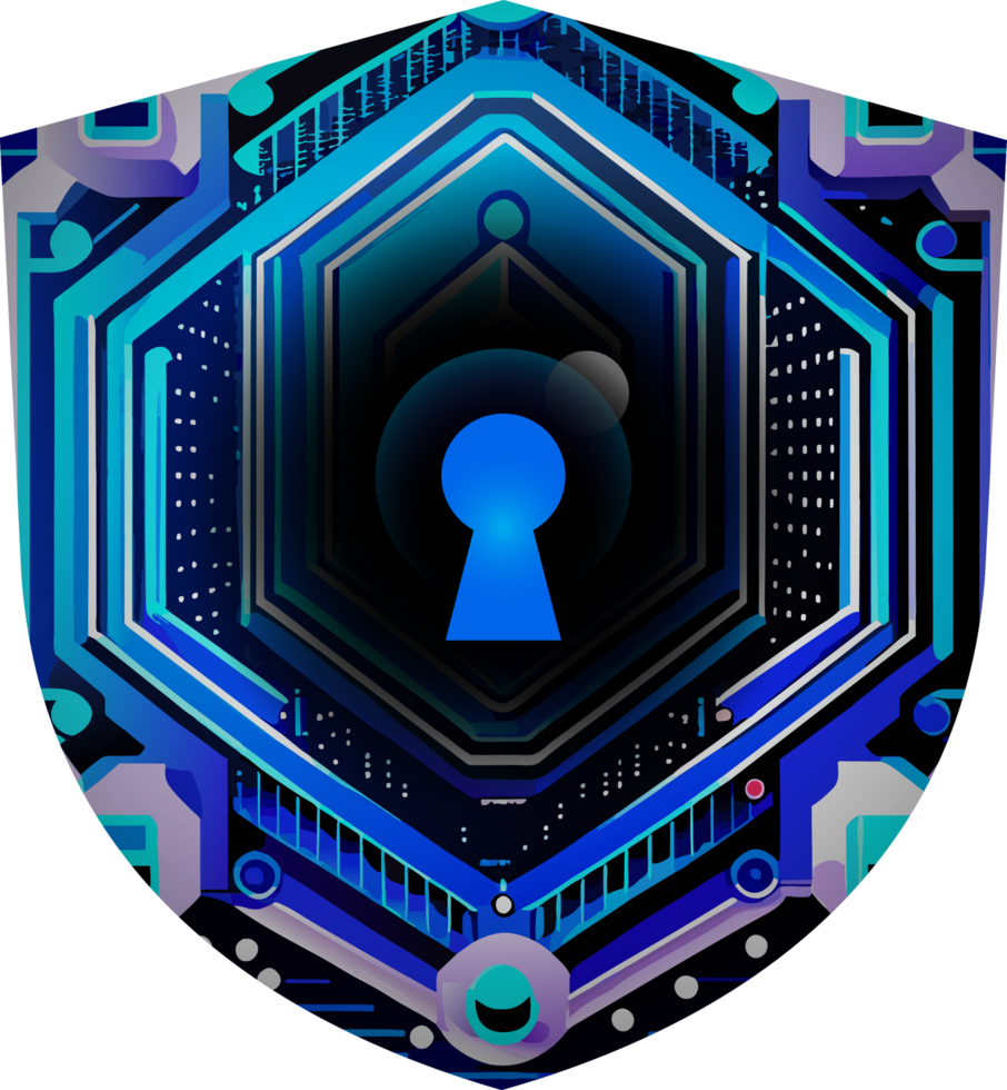Modern Technology Cybersecurity Icon Crop-out png