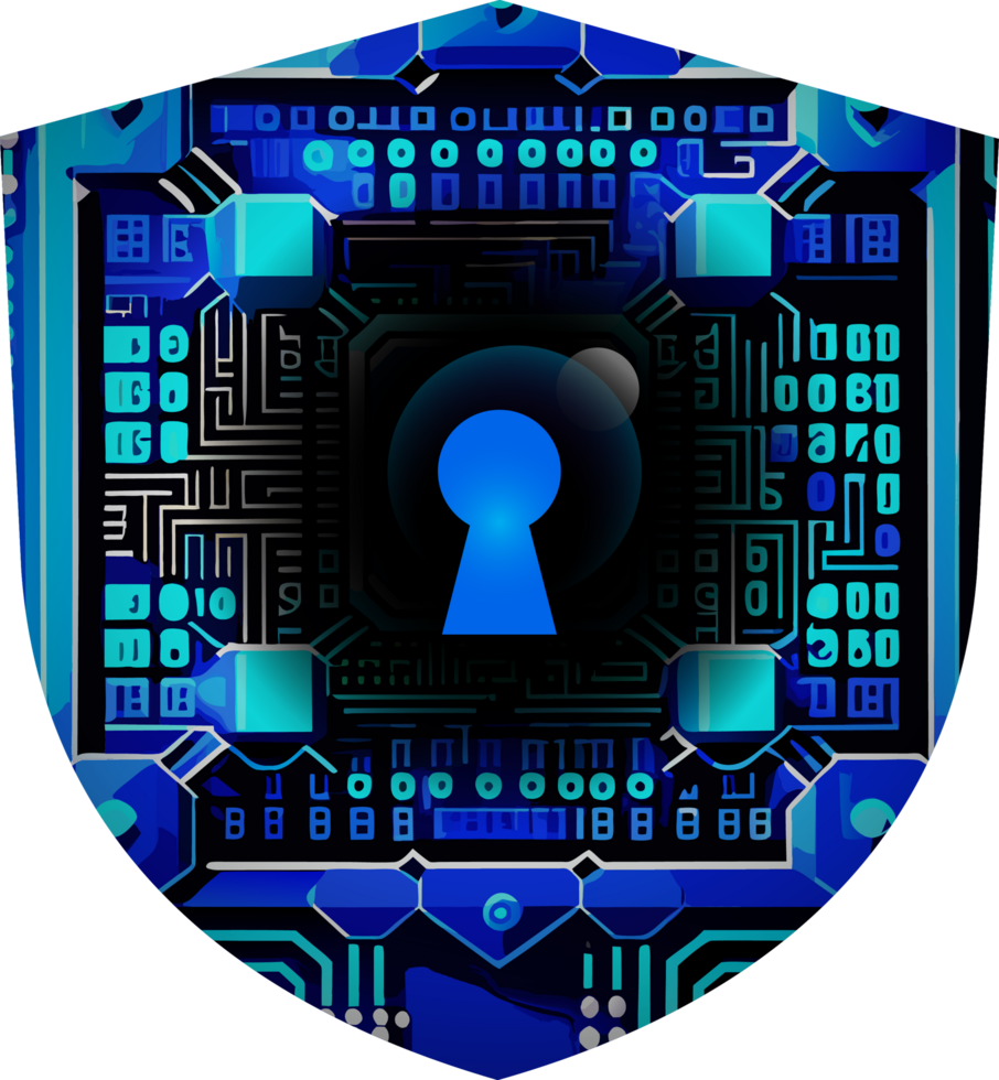 Modern Technology Cybersecurity Icon Crop-out png