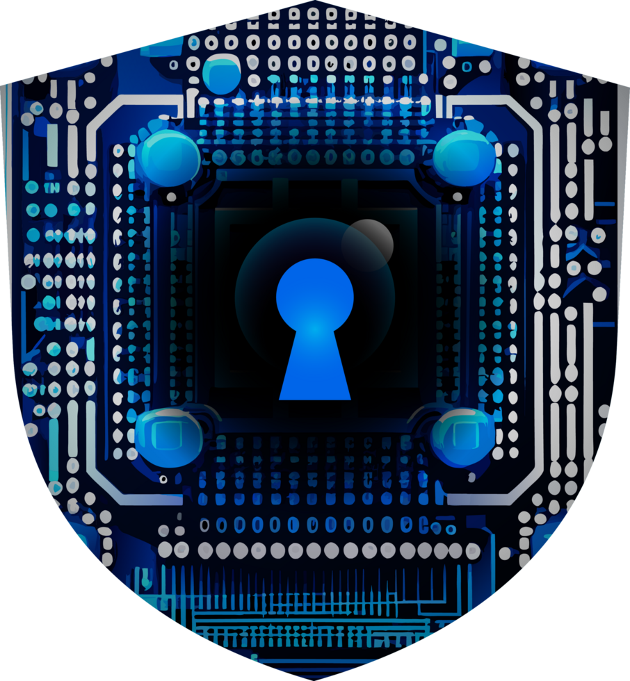 Modern Technology Cybersecurity Icon Crop-out png