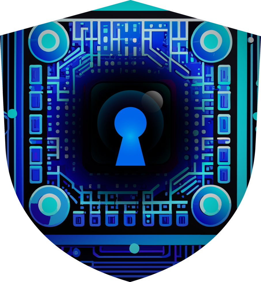 Modern Technology Cybersecurity Icon Crop-out png