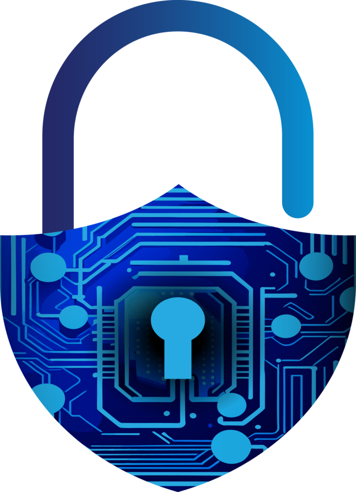 Modern Technology Cybersecurity Icon Crop-out png