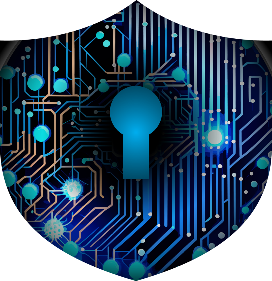Modern Technology Cybersecurity Icon Crop-out png