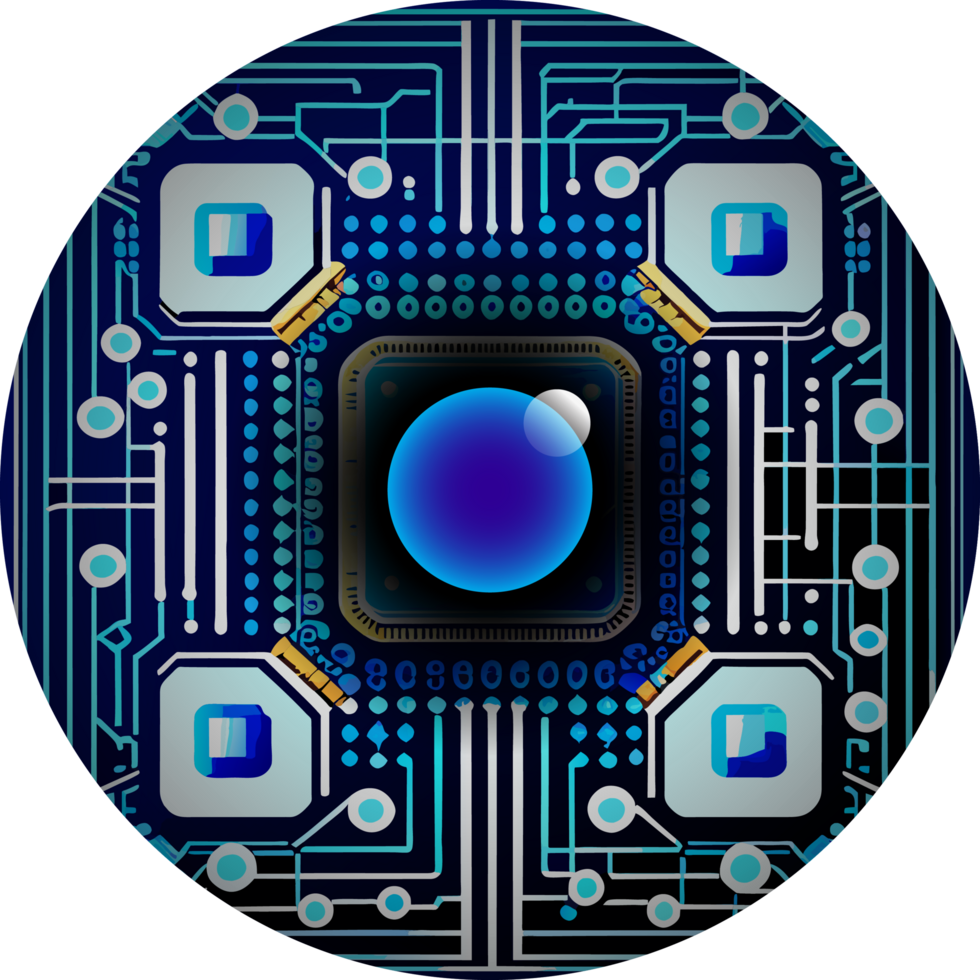 modern technologie cyberveiligheid icoon uitsnijden png