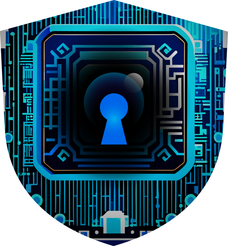 Modern Technology Cybersecurity Icon Crop-out png