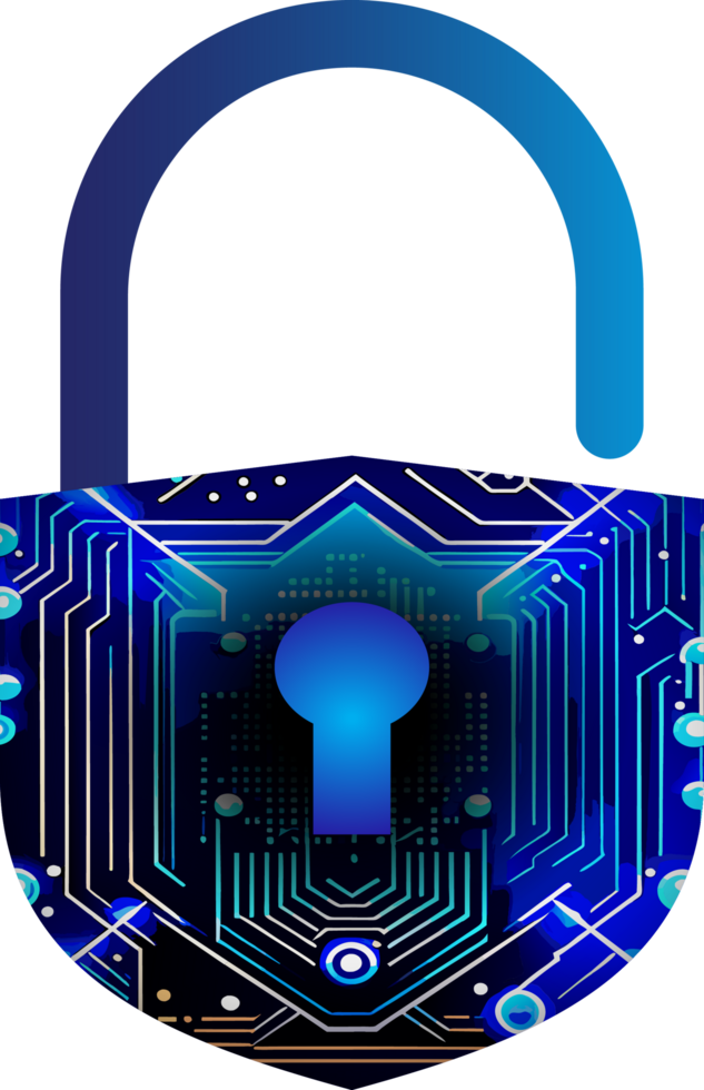 Modern Technology Cybersecurity Icon Crop-out png