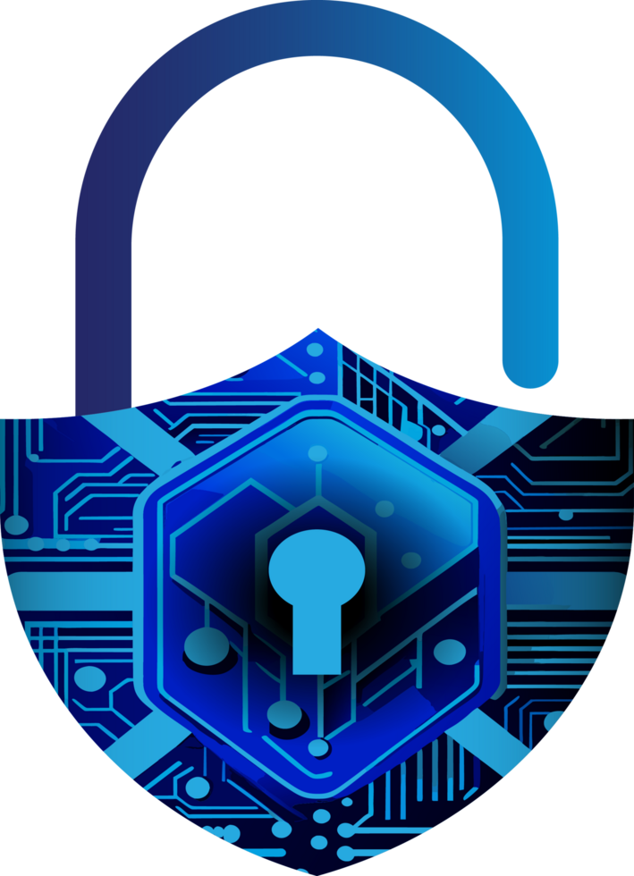 Modern Technology Cybersecurity Icon Crop-out png