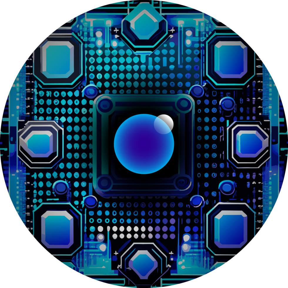 Modern Technology Cybersecurity Icon Crop-out png