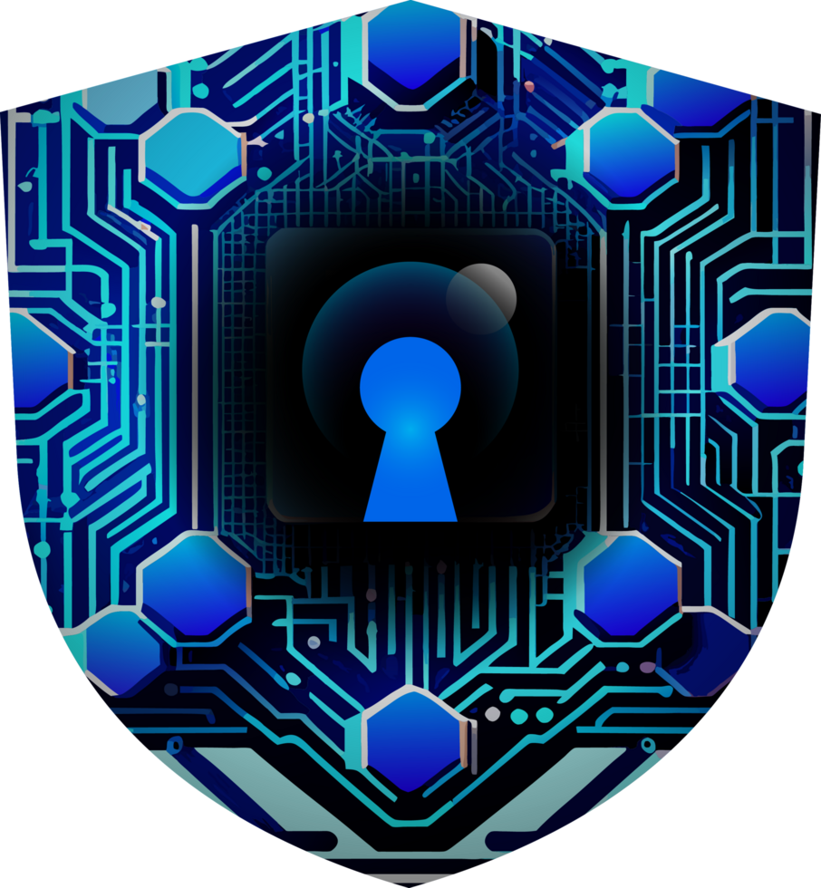Modern Technology Cybersecurity Icon Crop-out png