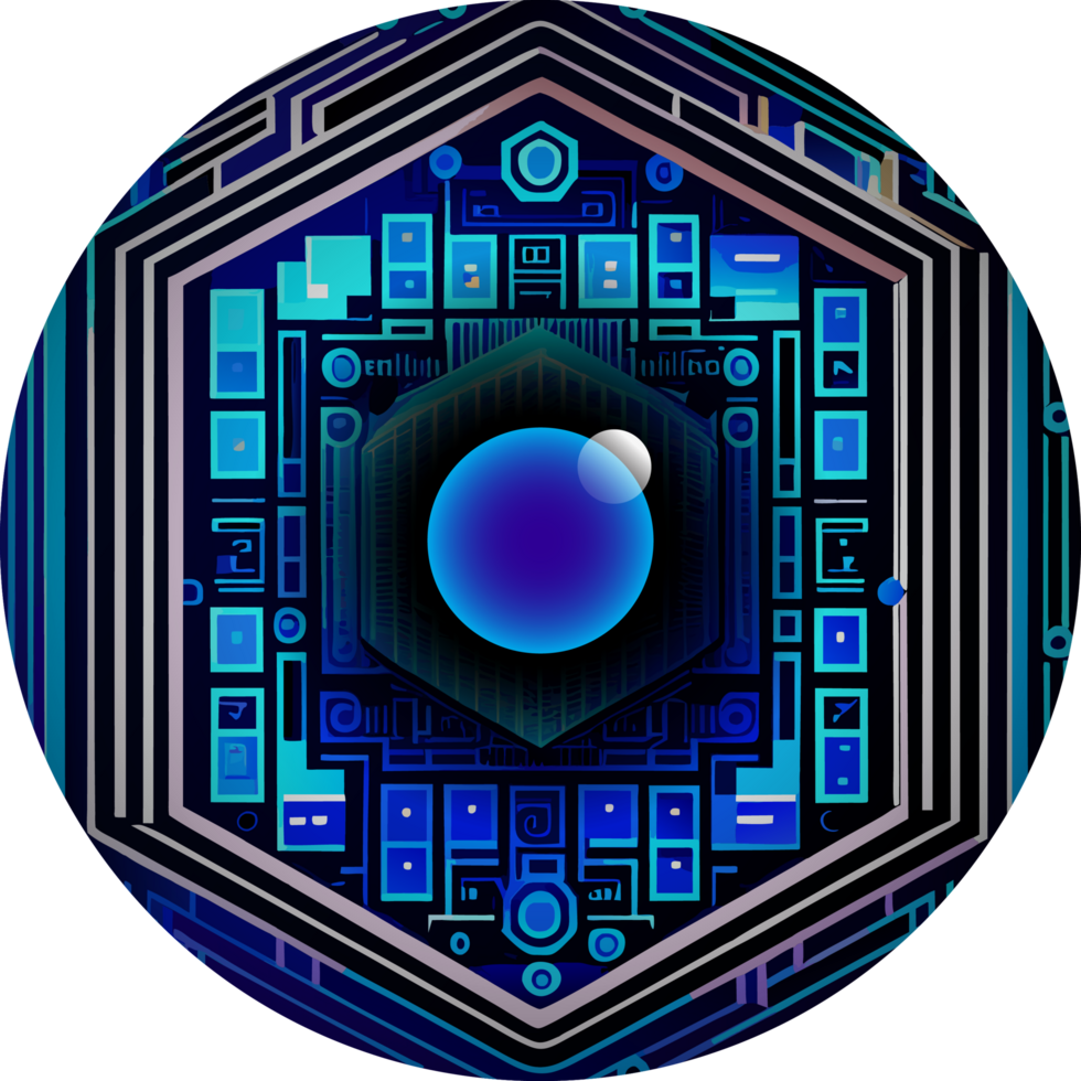 Modern Technology Cybersecurity Icon Crop-out png