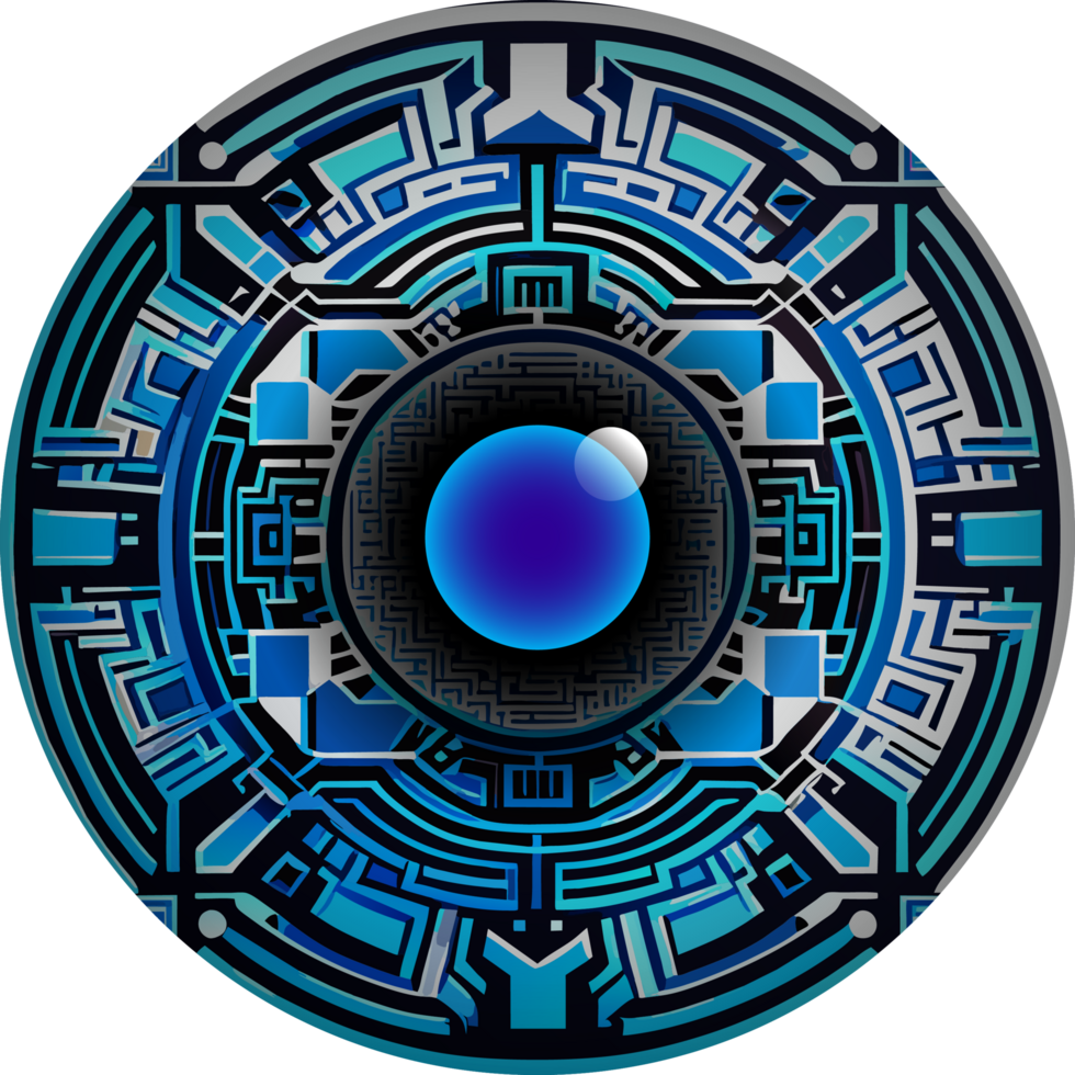 Modern Technology Cybersecurity Icon Crop-out png