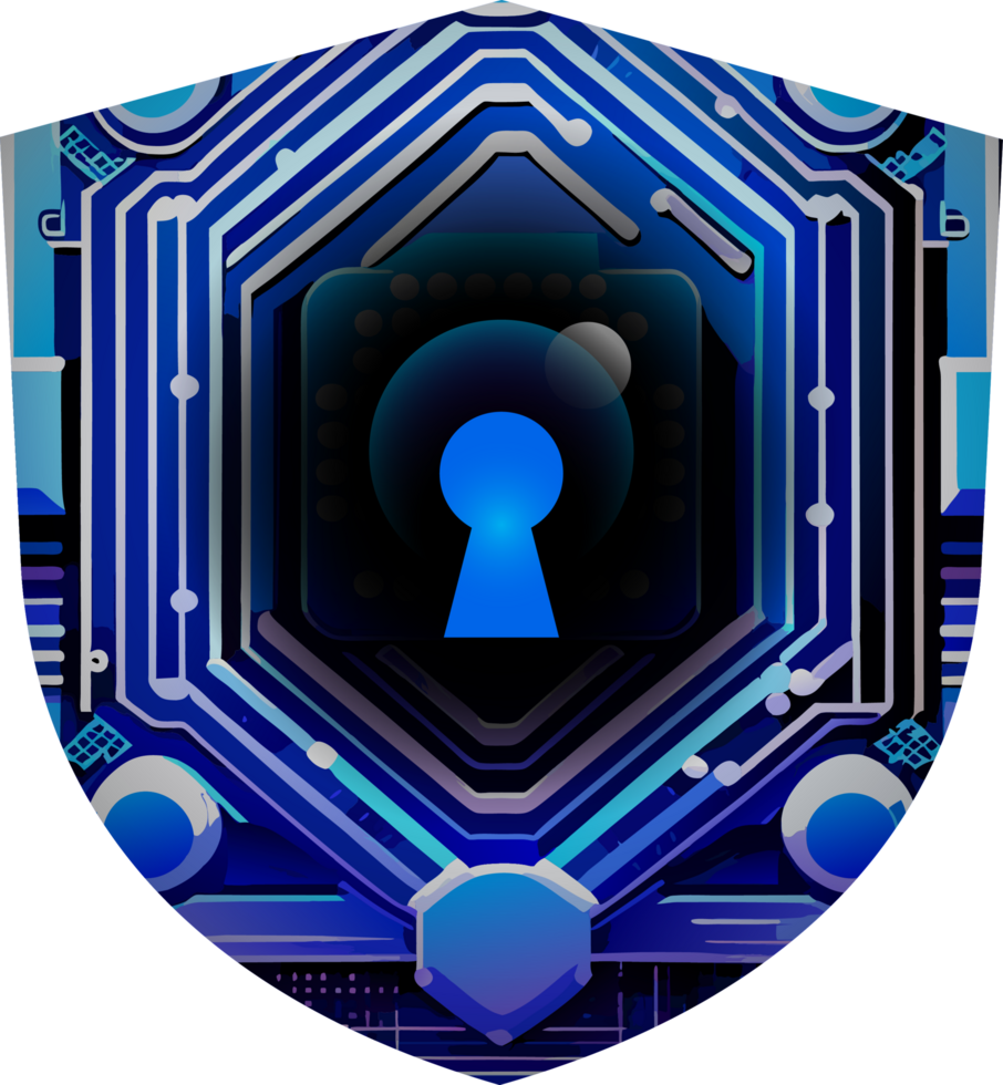 Modern Technology Cybersecurity Icon Crop-out png
