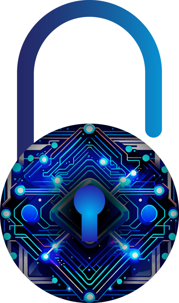 Modern Technology Cybersecurity Icon Crop-out png