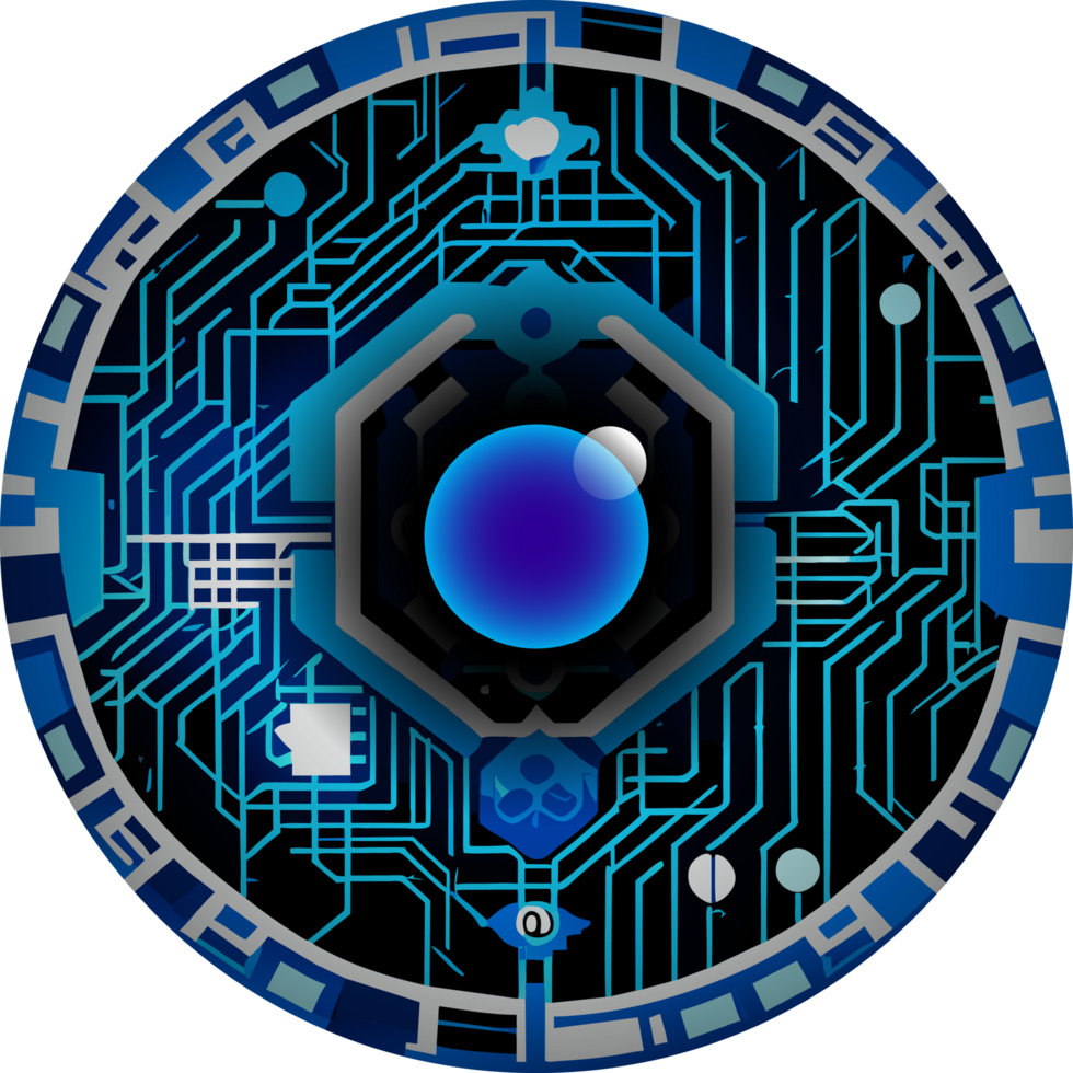 Modern Technology Cybersecurity Icon Crop-out png