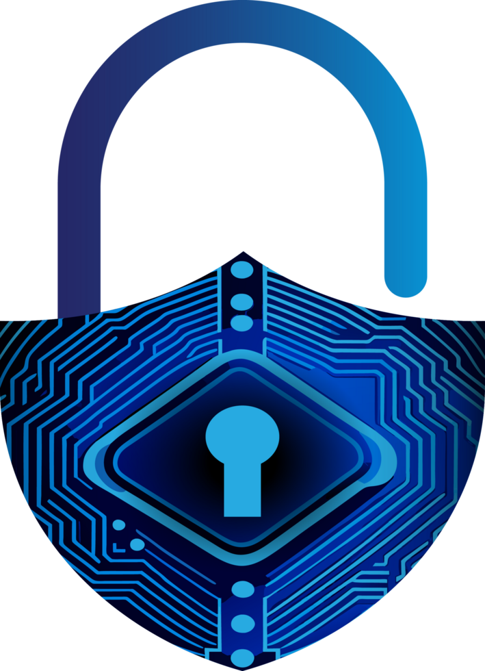 Modern Technology Cybersecurity Icon Crop-out png