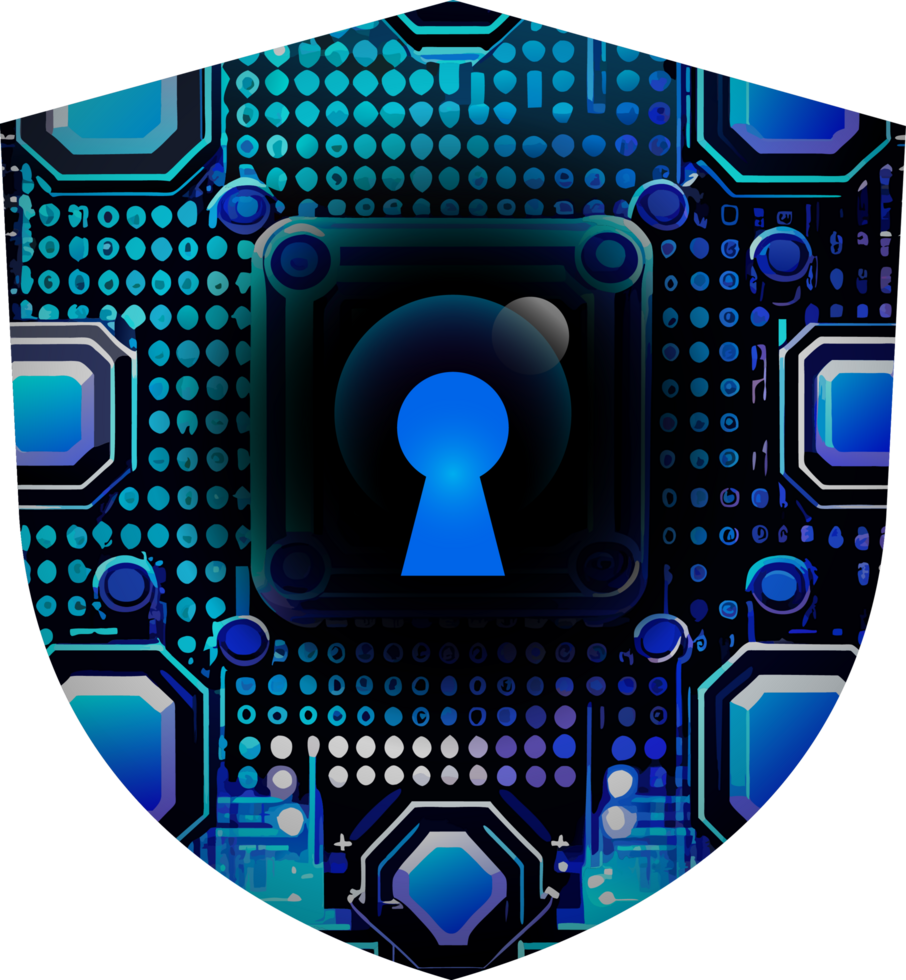 Modern Technology Cybersecurity Icon Crop-out png