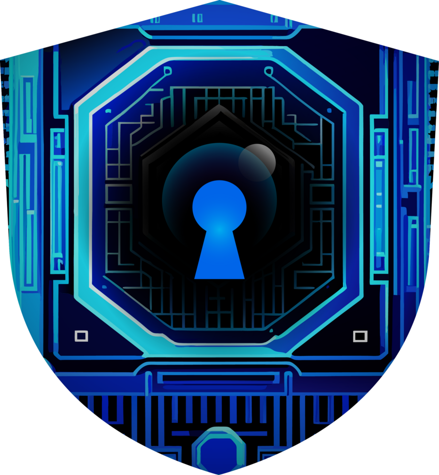 Modern Technology Cybersecurity Icon Crop-out png