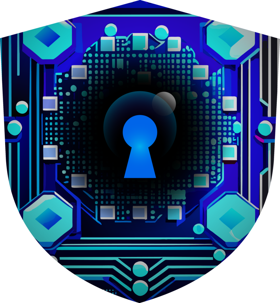 Modern Technology Cybersecurity Icon Crop-out png