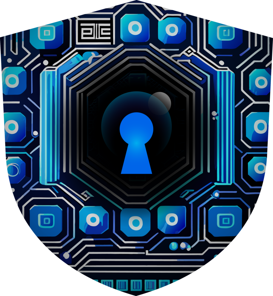 Modern Technology Cybersecurity Icon Crop-out png