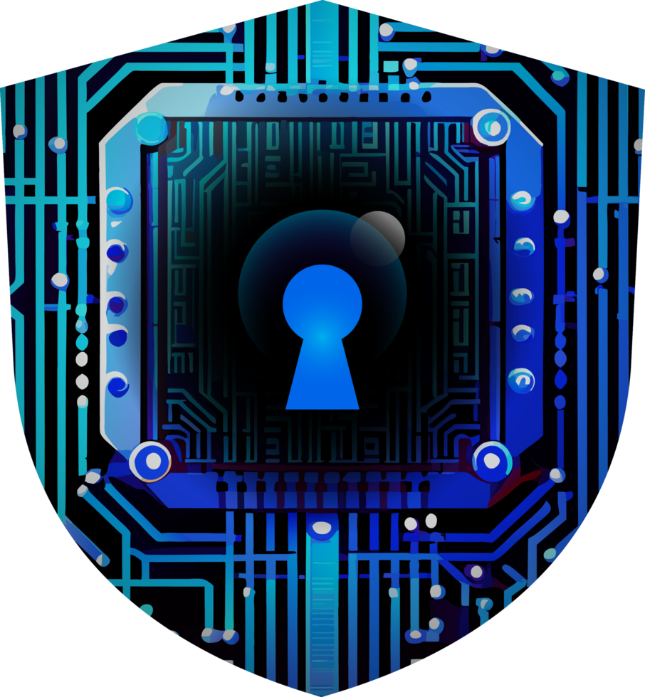 Modern Technology Cybersecurity Icon Crop-out png