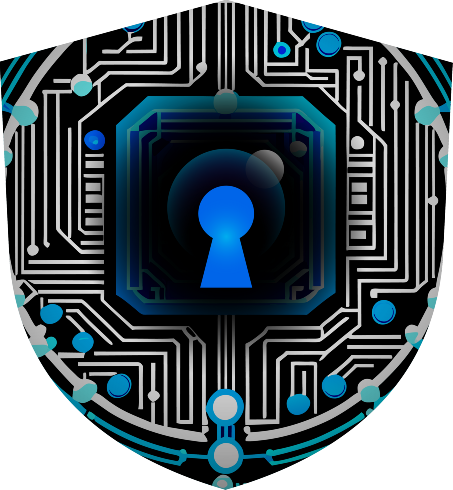Modern Technology Cybersecurity Icon Crop-out png