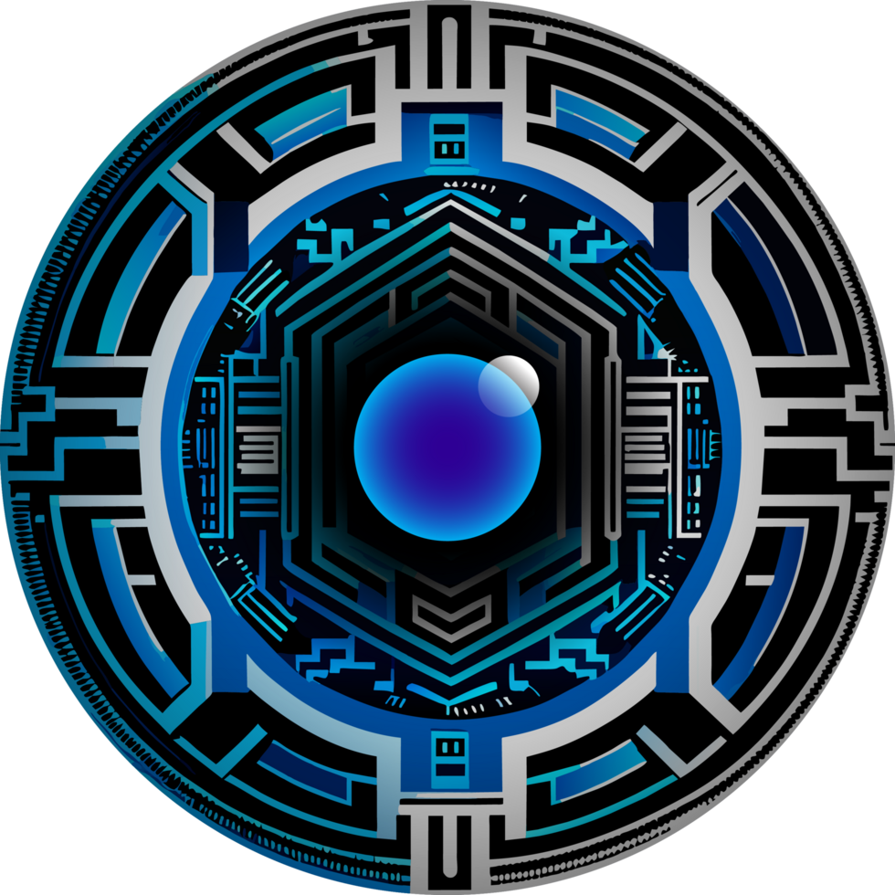 Modern Technology Cybersecurity Icon Crop-out png