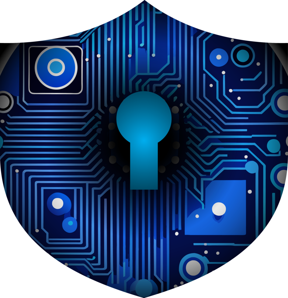 Modern Technology Cybersecurity Icon Crop-out png