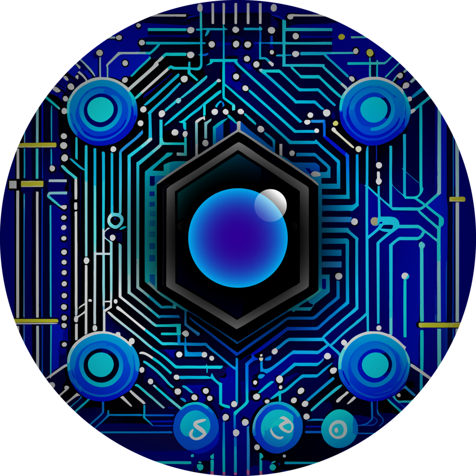 Modern Technology Cybersecurity Icon Crop-out png