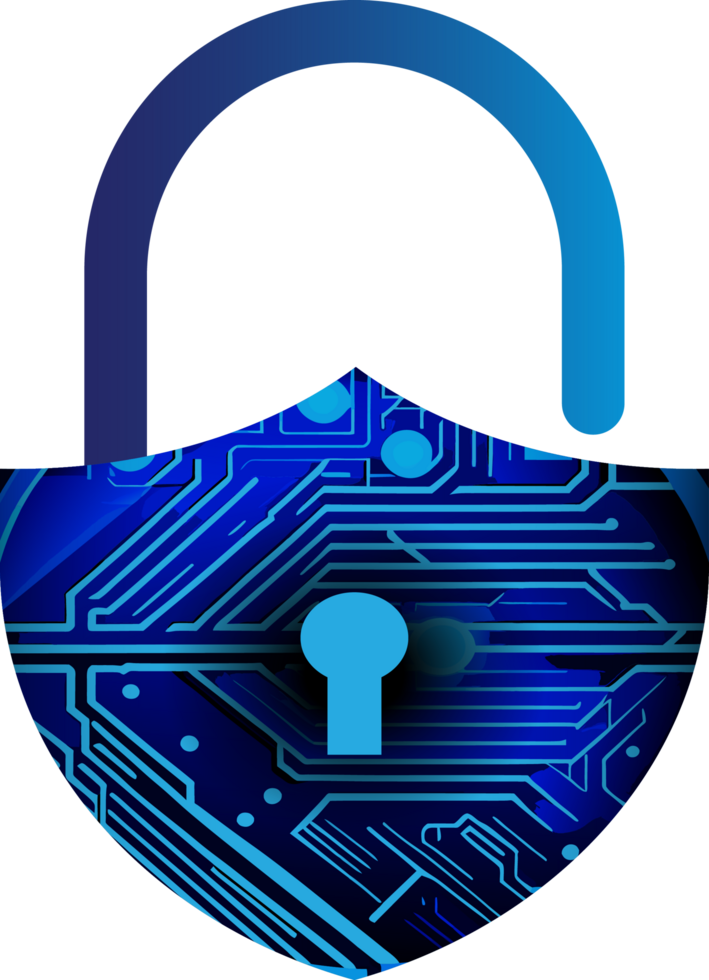 Modern Technology Cybersecurity Icon Crop-out png
