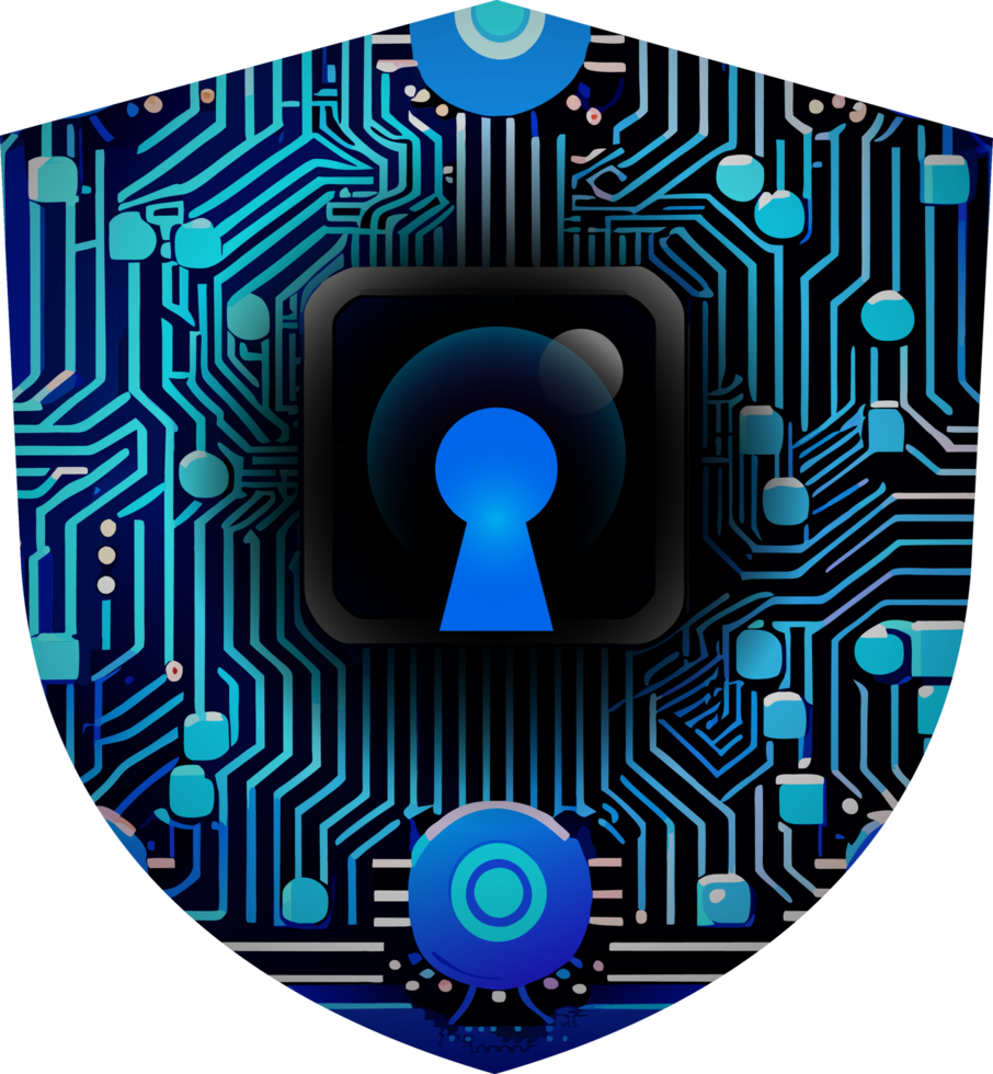 Modern Technology Cybersecurity Icon Crop-out png