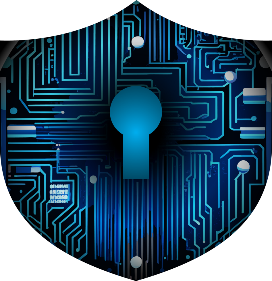 Modern Technology Cybersecurity Icon Crop-out png