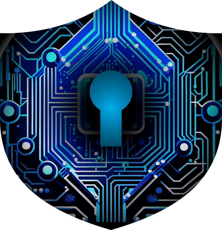 Modern Technology Cybersecurity Icon Crop-out png