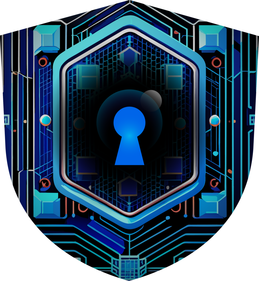 Modern Technology Cybersecurity Icon Crop-out png