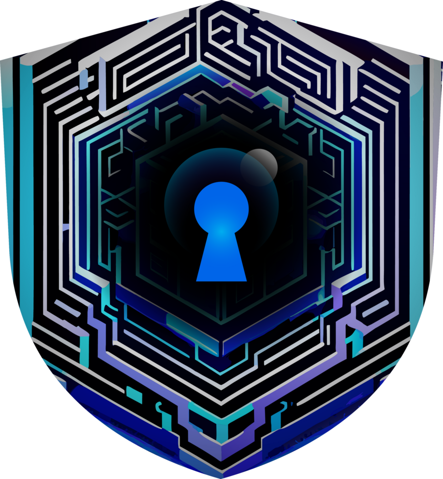 Modern Technology Cybersecurity Icon Crop-out png
