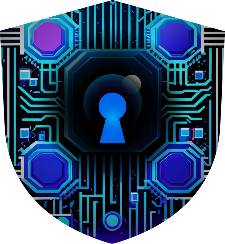 Modern Technology Cybersecurity Icon Crop-out png