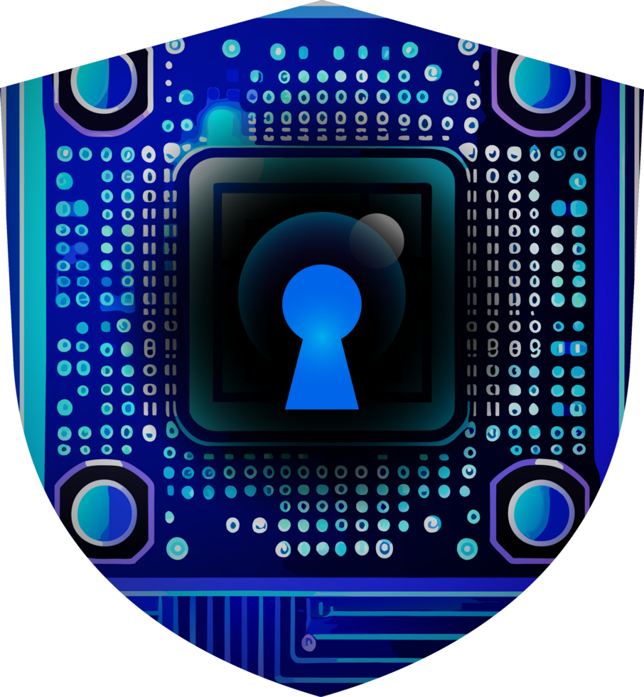 Modern Technology Cybersecurity Icon Crop-out png