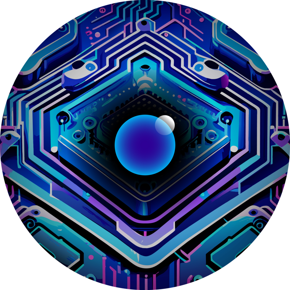 Modern Technology Cybersecurity Icon Crop-out png
