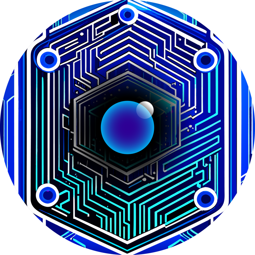 Modern Technology Cybersecurity Icon Crop-out png