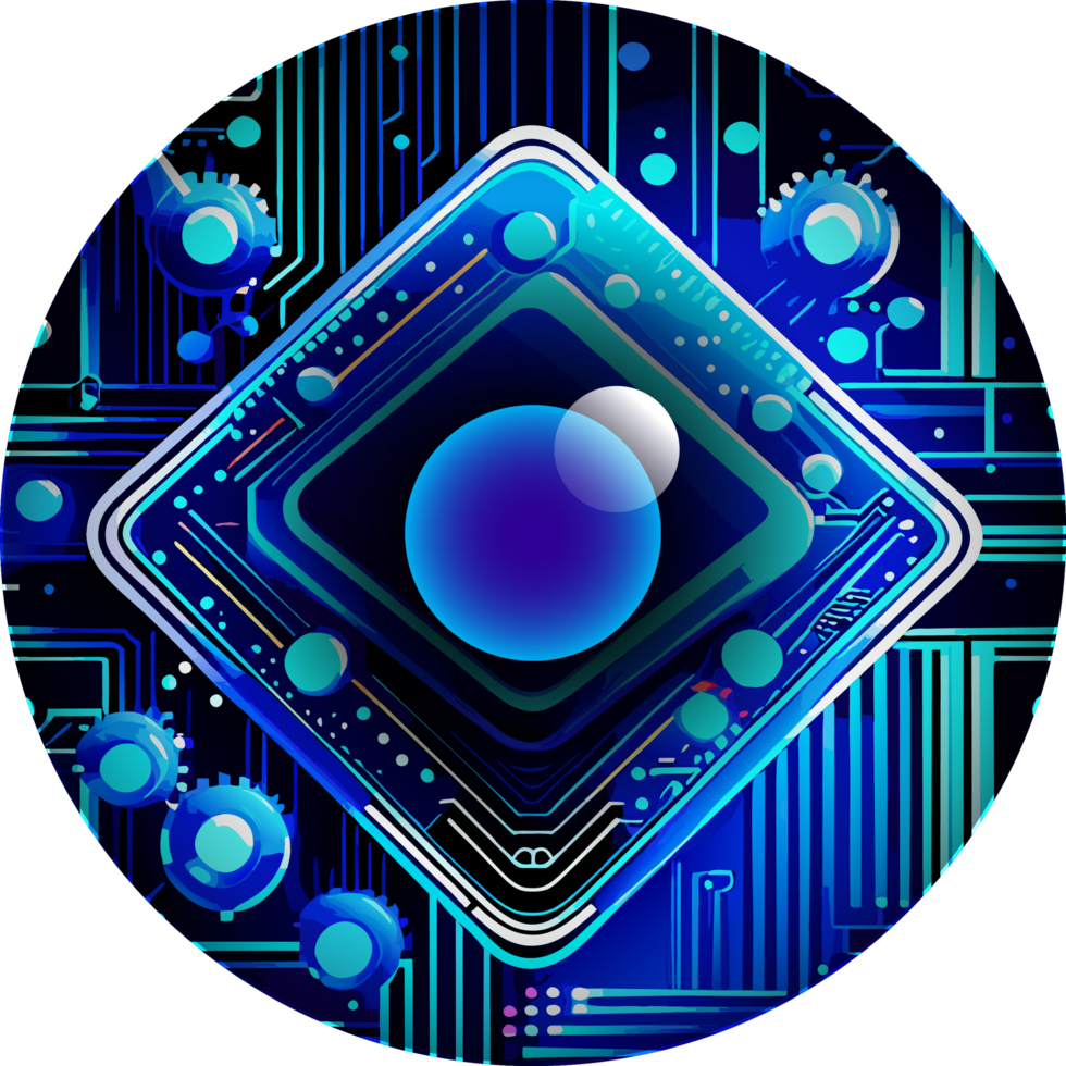 Modern Technology Cybersecurity Icon Crop-out png