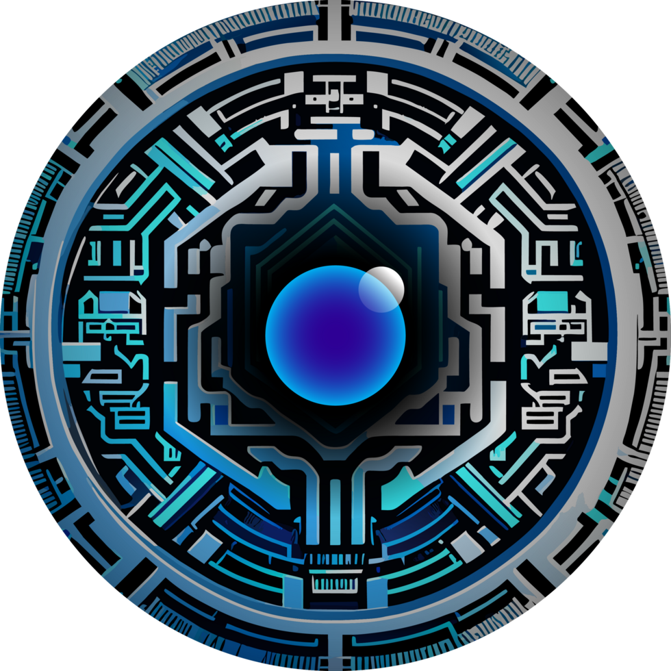 Modern Technology Cybersecurity Icon Crop-out png