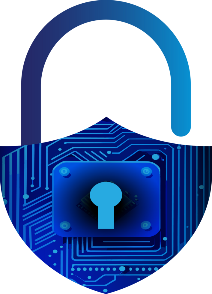 Modern Technology Cybersecurity Icon Crop-out png