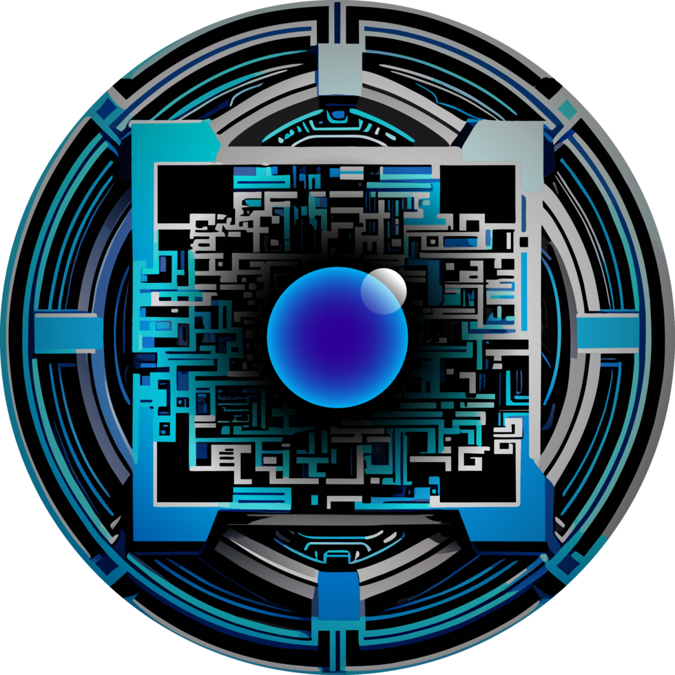 Modern Technology Cybersecurity Icon Crop-out png
