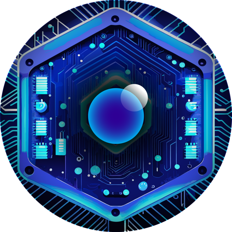 Modern Technology Cybersecurity Icon Crop-out png