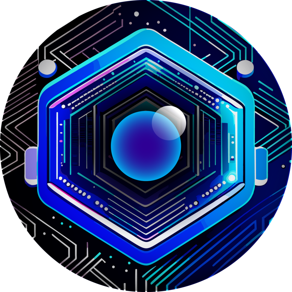 Modern Technology Cybersecurity Icon Crop-out png