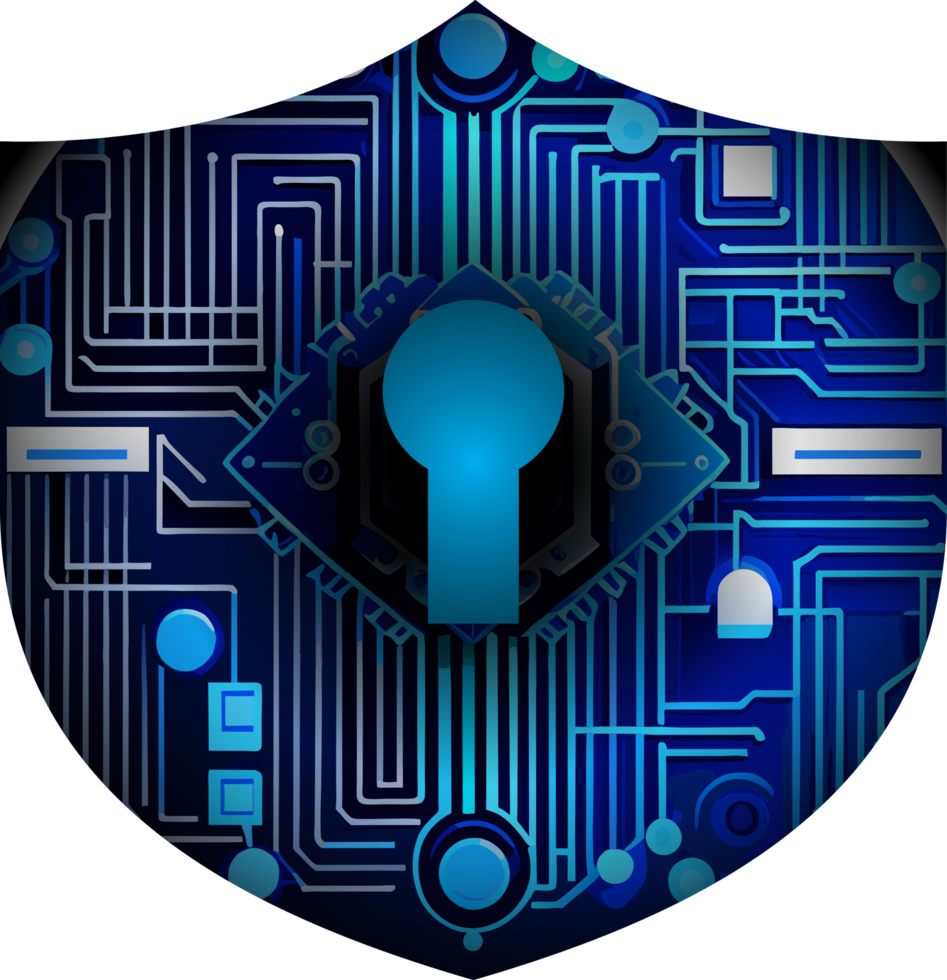 Modern Technology Cybersecurity Icon Crop-out png