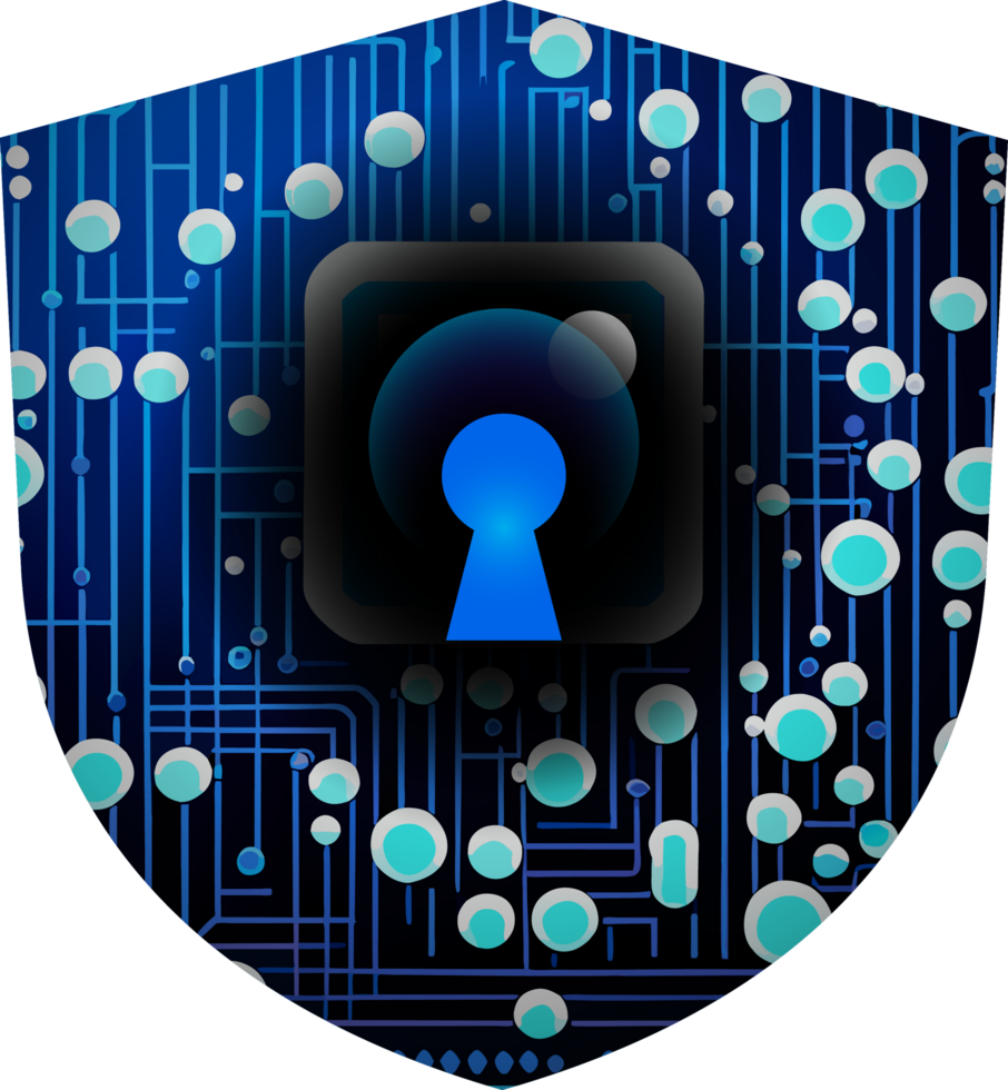Modern Technology Cybersecurity Icon Crop-out png