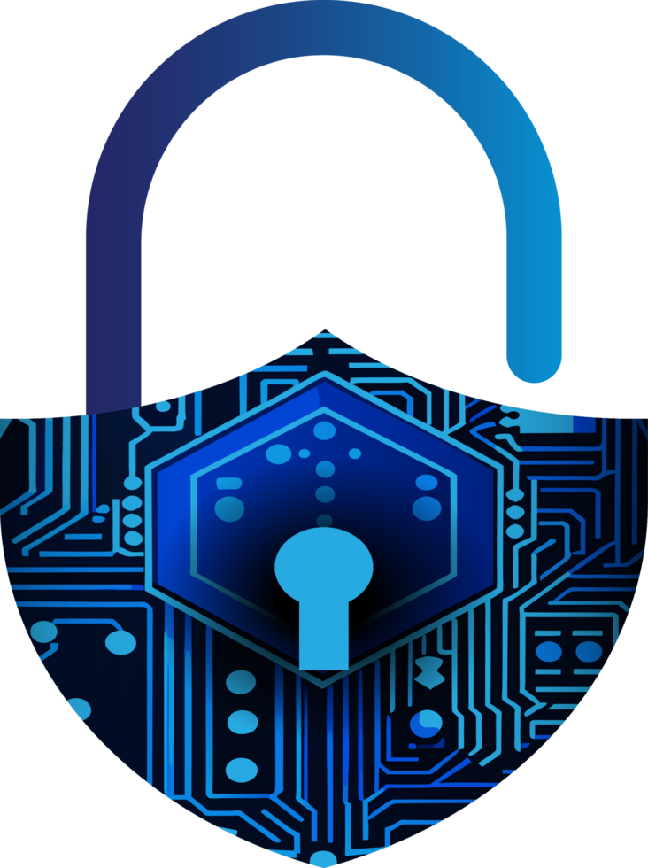 Modern Technology Cybersecurity Icon Crop-out png