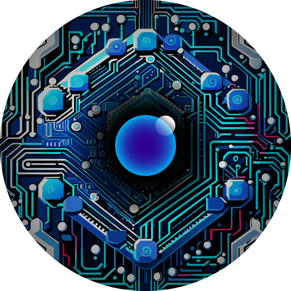 Modern Technology Cybersecurity Icon Crop-out png
