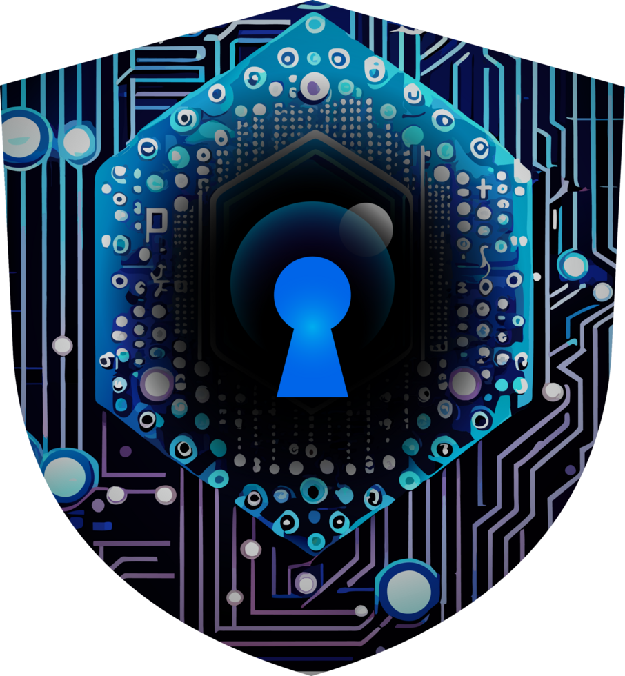 Modern Technology Cybersecurity Icon Crop-out png
