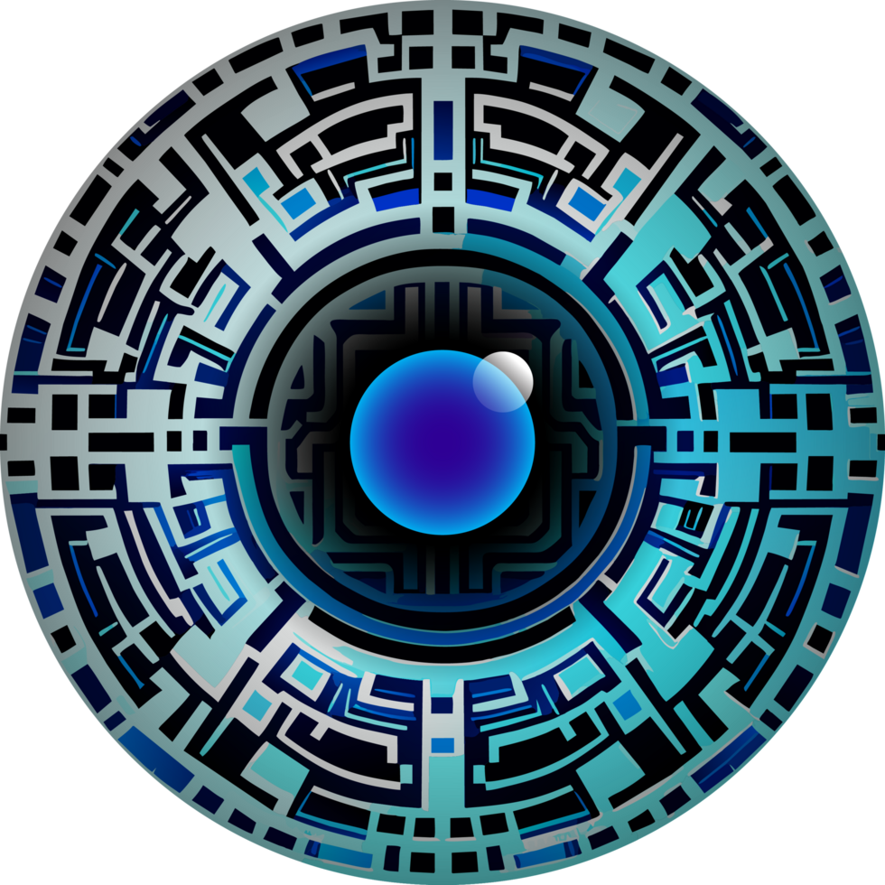 Modern Technology Cybersecurity Icon Crop-out png