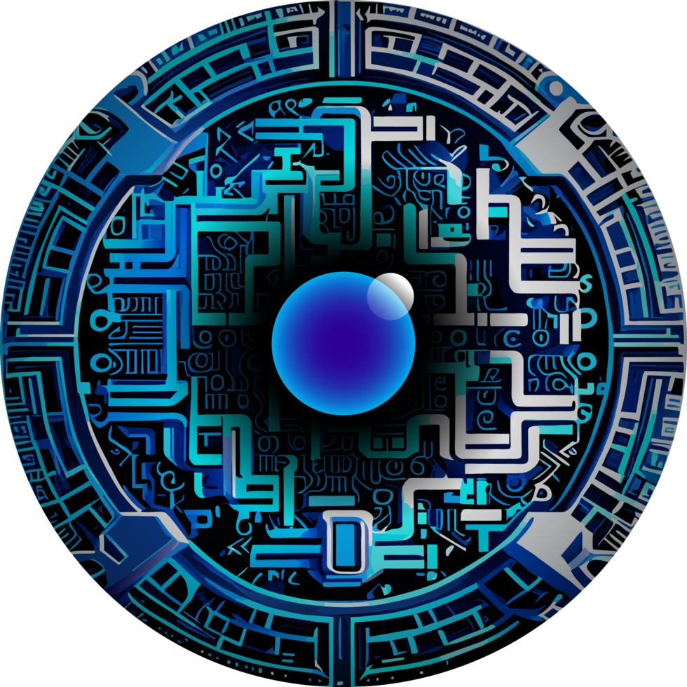 Modern Technology Cybersecurity Icon Crop-out png